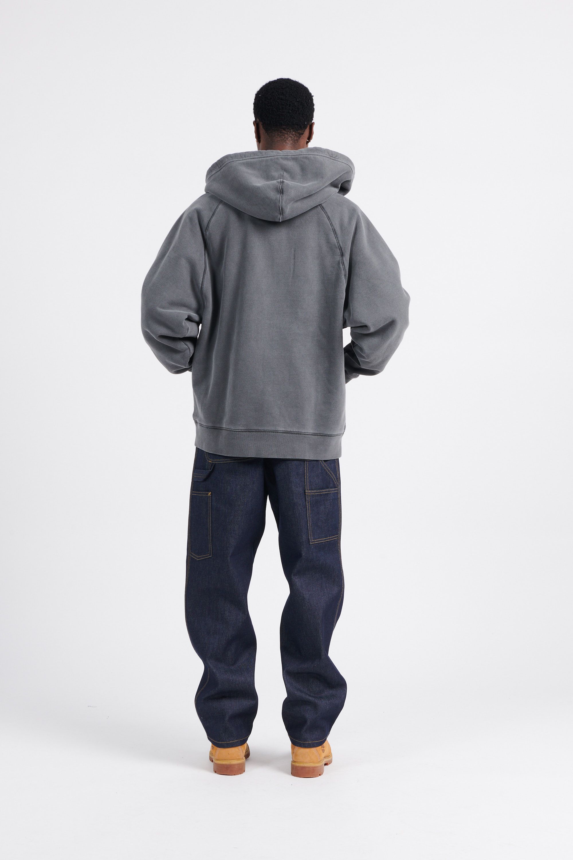 CARHARTT WIP Hoodie zippé Hooded Taos Jacket Gris