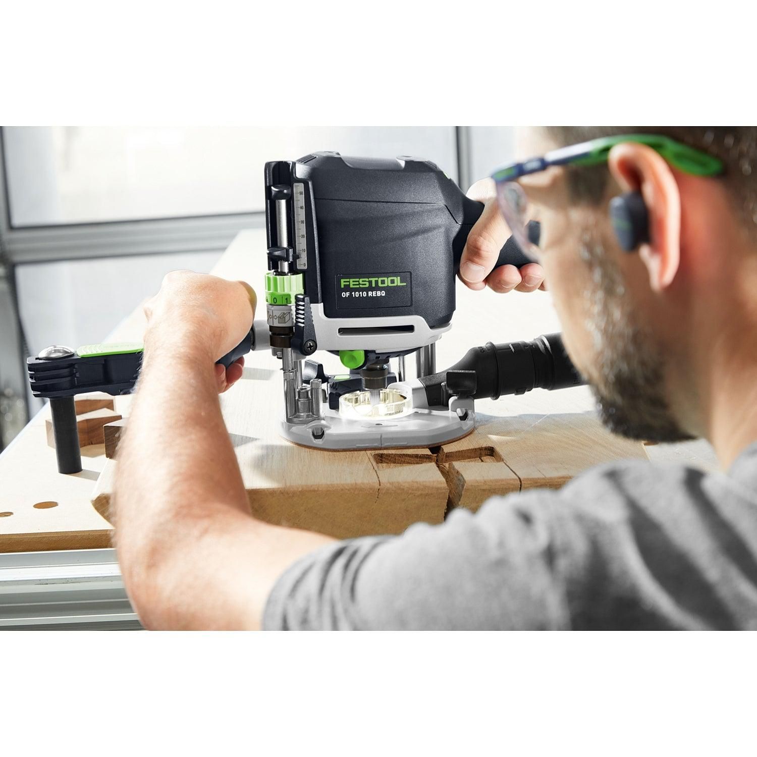 Festool OF 1010 REBQ-FS-Set Box Bovenfrees in Systainer met FS 800/2 Geleiderail - 578053