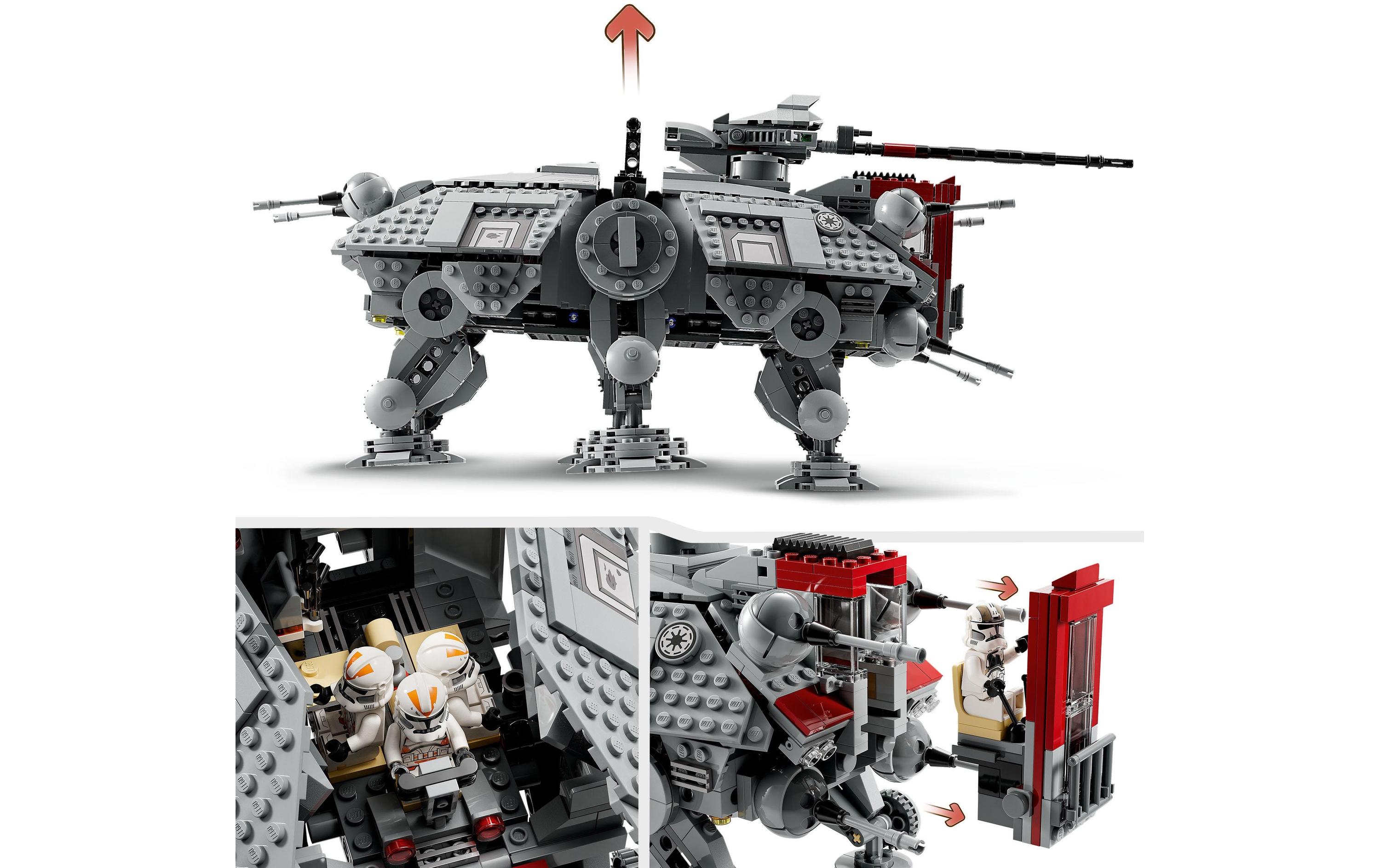 Star Wars AT-TE Walker 75337<br>Megastarker AT-TE Walker für packende Schlachten