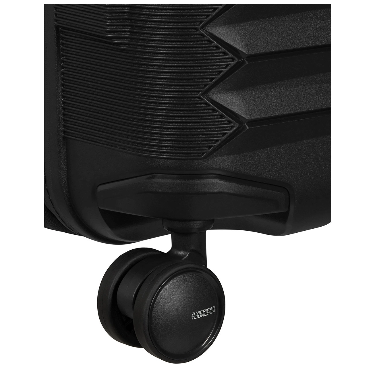 American Tourister Fastforward Spinner 55 EXP Flash Black
