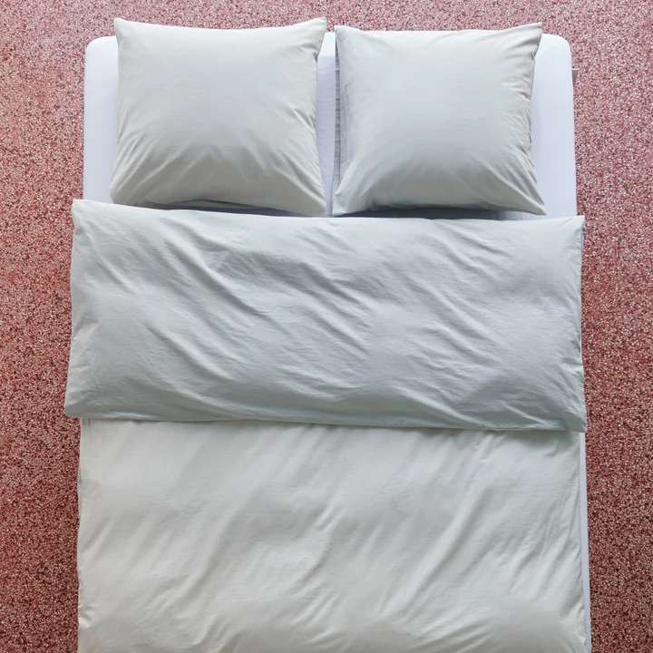 HAY - Duo Kopfkissenbezug, 50 x 70 cm, grau
