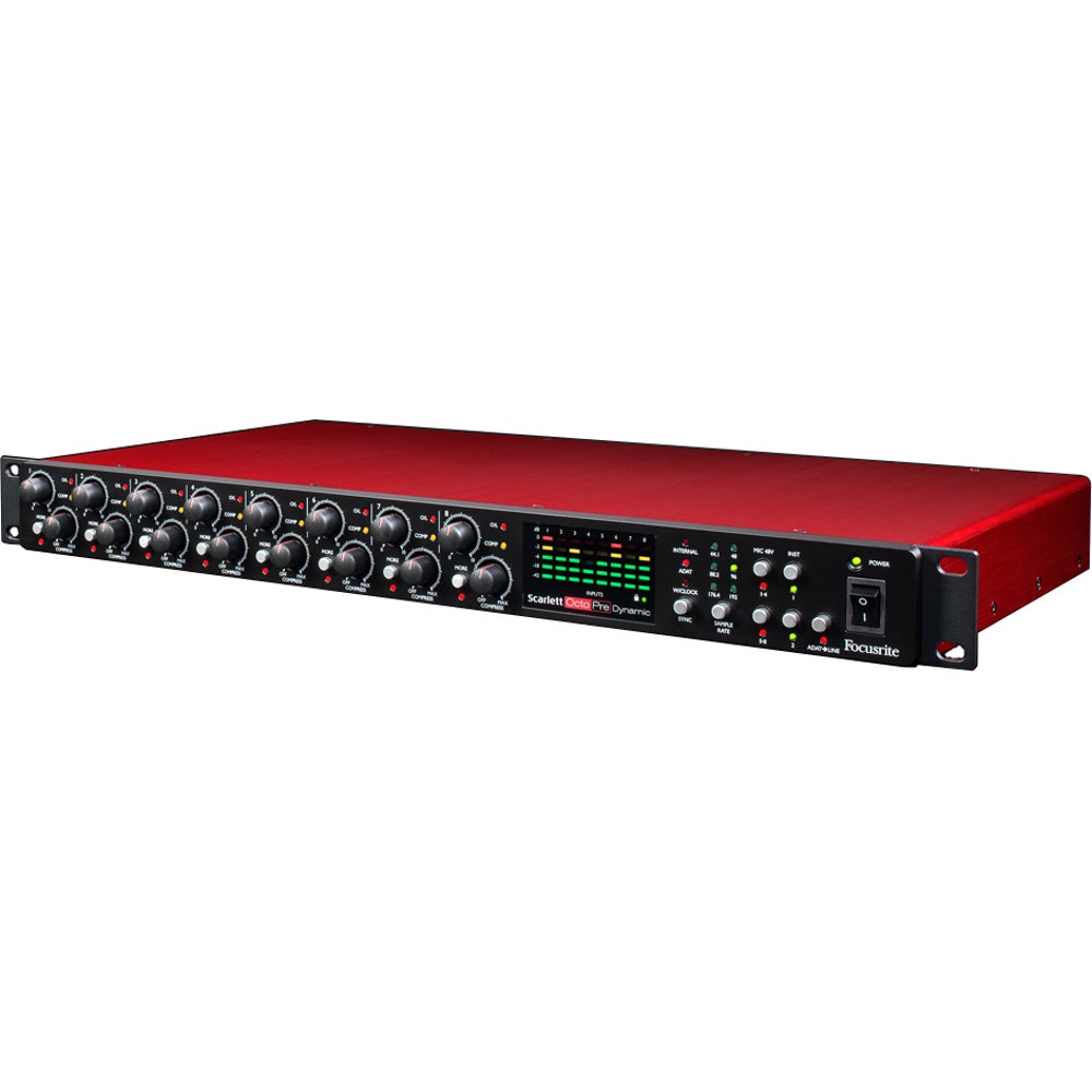 Focusrite Scarlett OctoPre Dynamic preamp