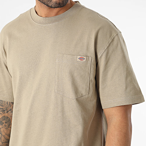 Tee Shirt Poche Porterdale Marron