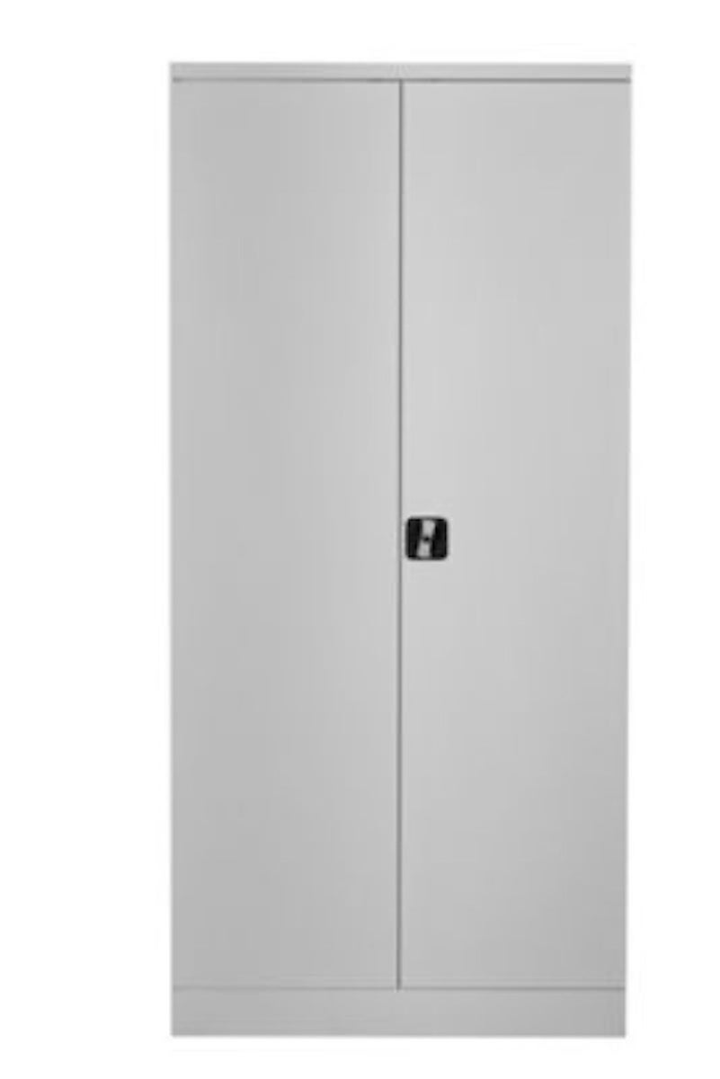 PROREGAL stalen kast Bee met 4 planken, HxBxD 195 x 92 x 42 cm, gepoedercoat plankmateriaal, wit & wit