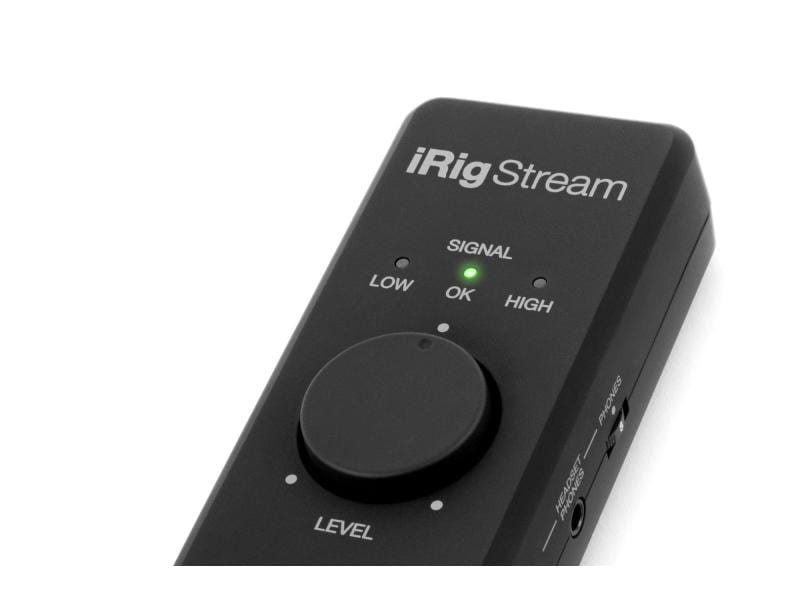 IK Multimedia Audio Interface iRig Stream Verbinden Sie Ihre Musik mit der Welt