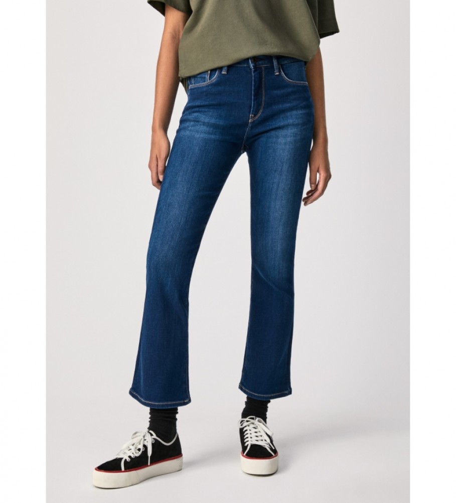 Calça jeans Pepe Jeans Regent Kick azul marinho