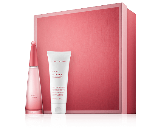 Issey Miyake L'Eau d'Issey Rose & Rose Set mit Body Lotion 50ml-100ml