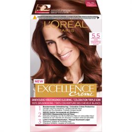 L'Oreal Excellence creme 5.5 licht mahoniebruin haarkleur