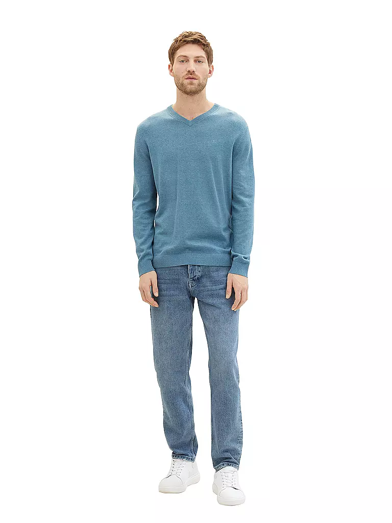 TOM TAILOR Pullover  hellblau
