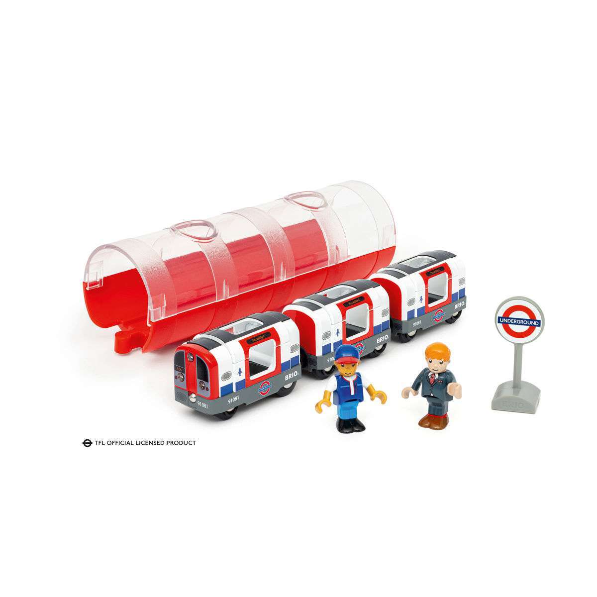 BRIO Spiel Londoner U-Bahn mit Licht und Sound