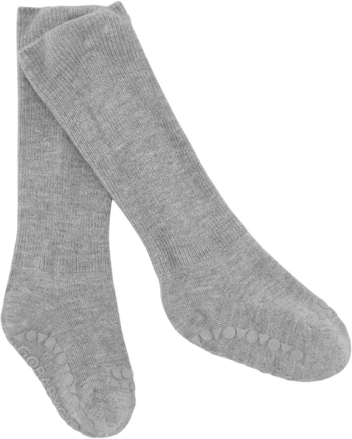 GoBabyGo Non-Slip Socks - Bamboo LV Grey melange