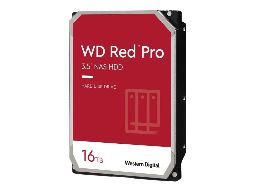 WD Red Pro WD161KFGX - Harddisk - 16 TB - intern - 3.5