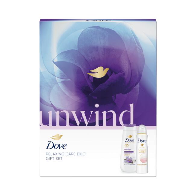 Dove Advanced Care Relaxing Duo Gift Set Unwind Geschenkset