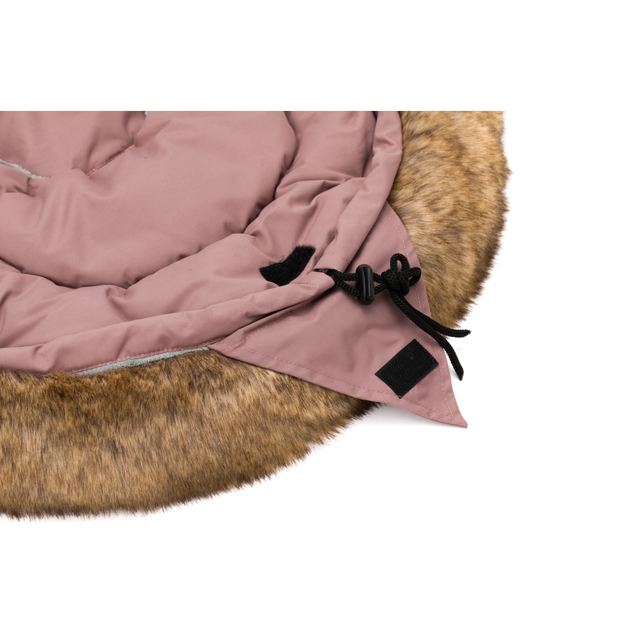 fillikid Winterfußsack Lhotse für Babyschale Altrosa