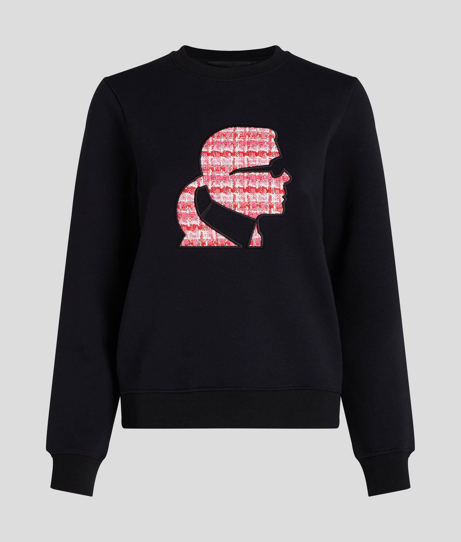SWEAT-SHIRT BOUCLÉ À L'EFFIGIE DE KARL