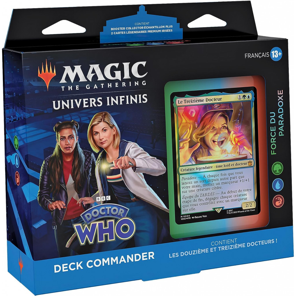 Magic The Gathering : Doctor Who - Lot des 4 Decks Commander