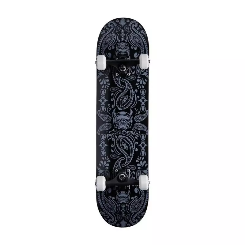 Skate SPEED DEMONS Bandana Noir/Argent 7.75
