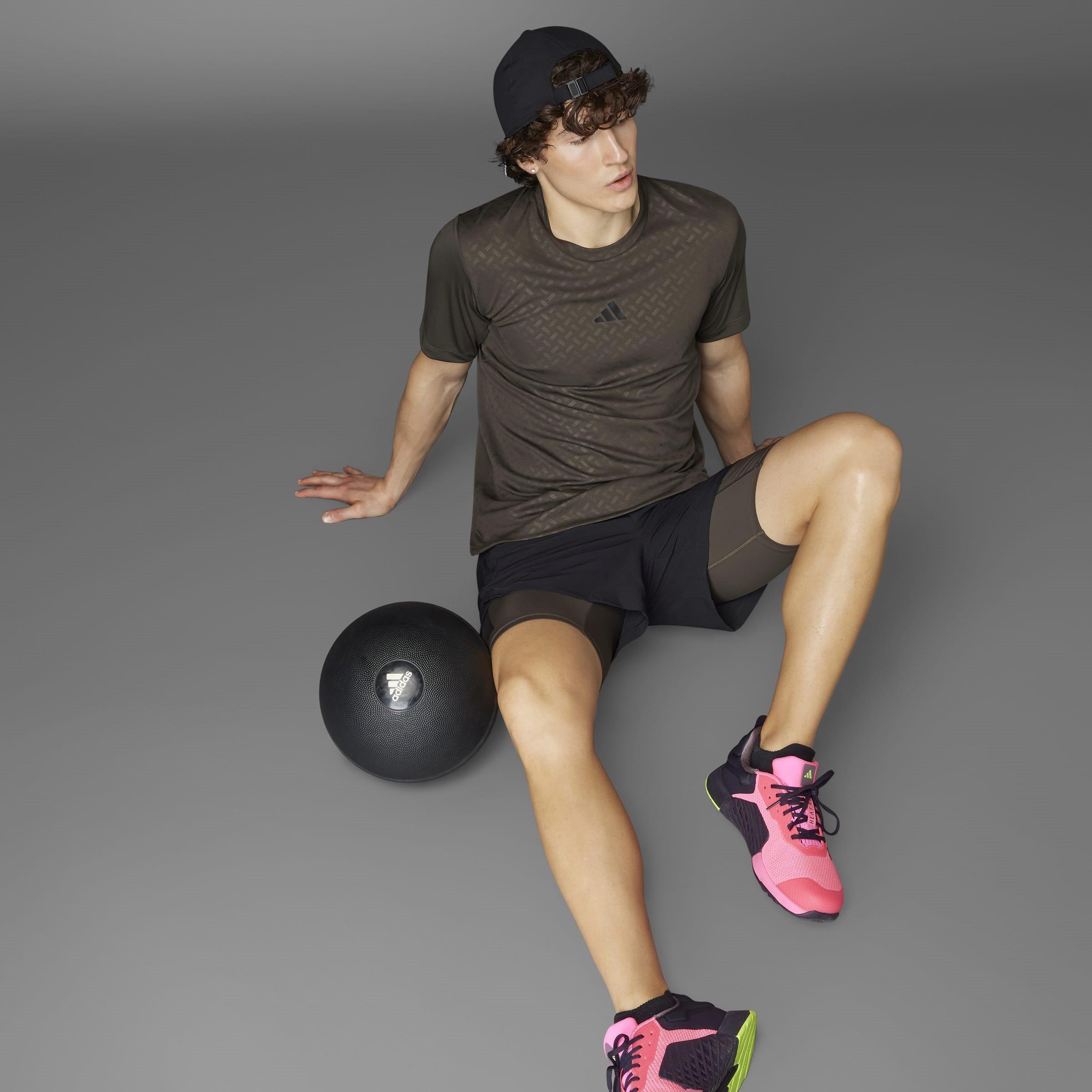 adidas Power Workout Two in One Shorts Mens
