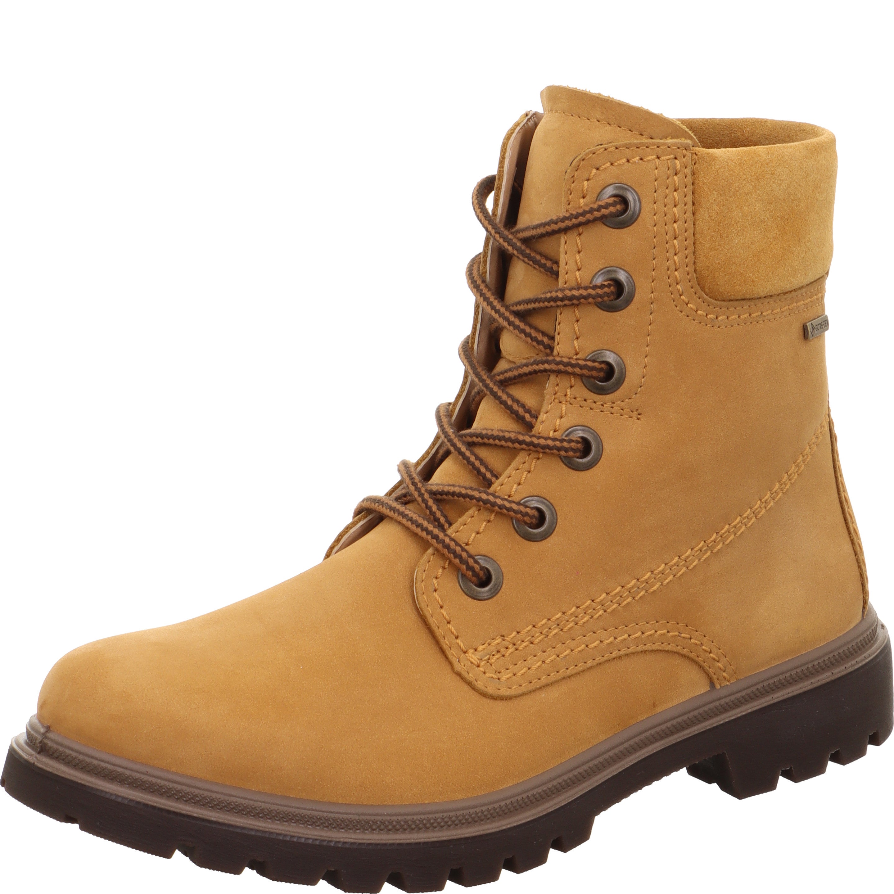 legero MONTA Damen  Schnürboots mit Reißverschluss - Farbe: Daino - Größe: 40