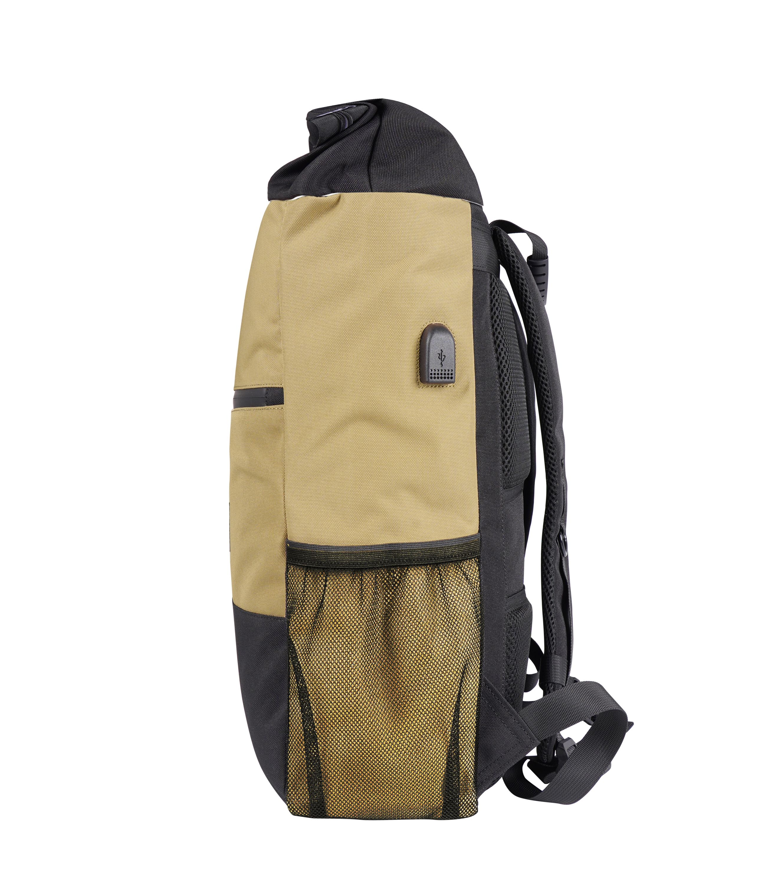 Rolltop Rucksack MERAN beige