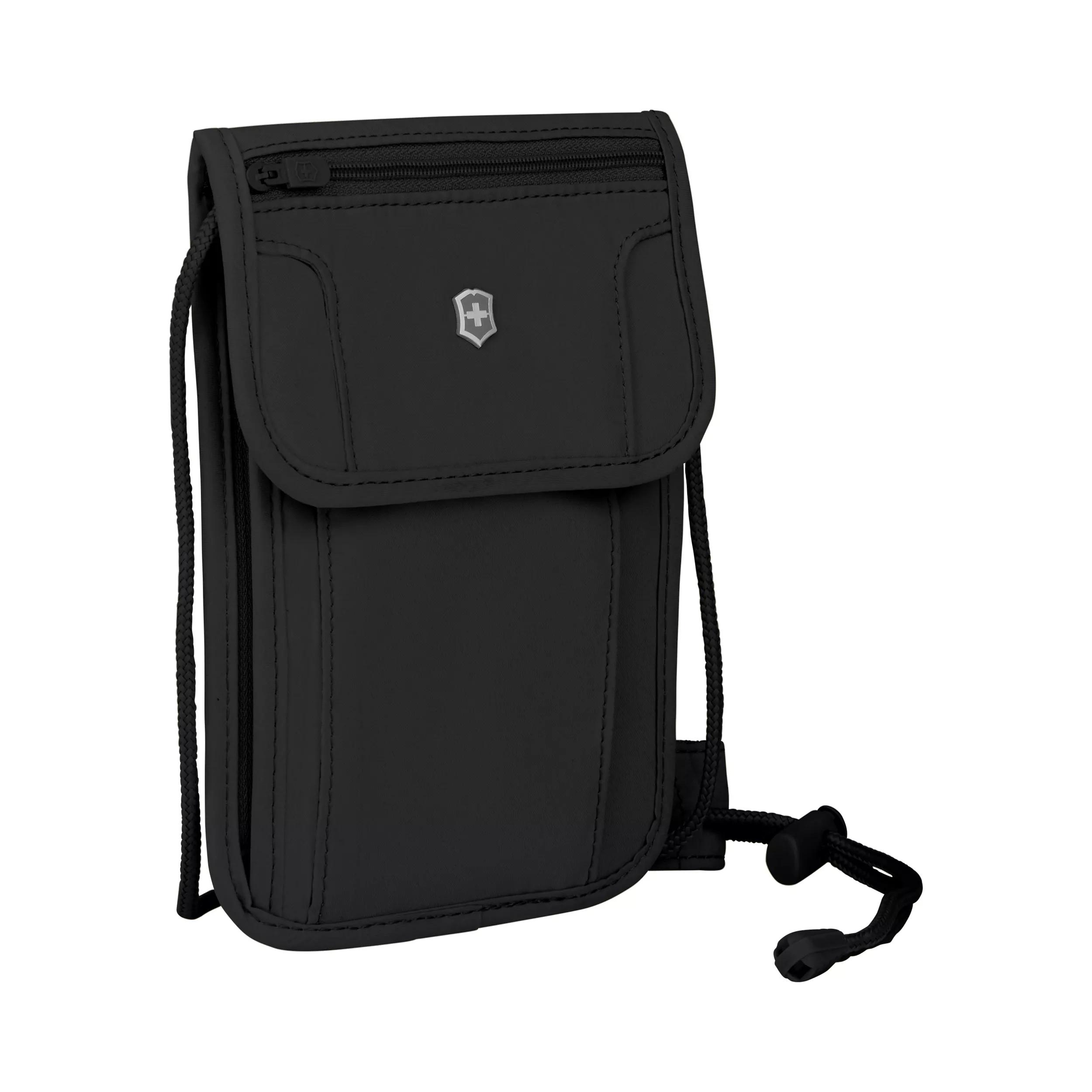 Deluxe-Brustbeutel mit RFID-Schutz-schwarz