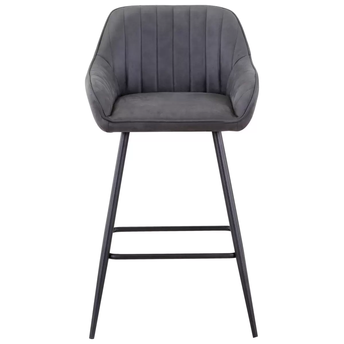Barhocker Rom Dunkelgrau