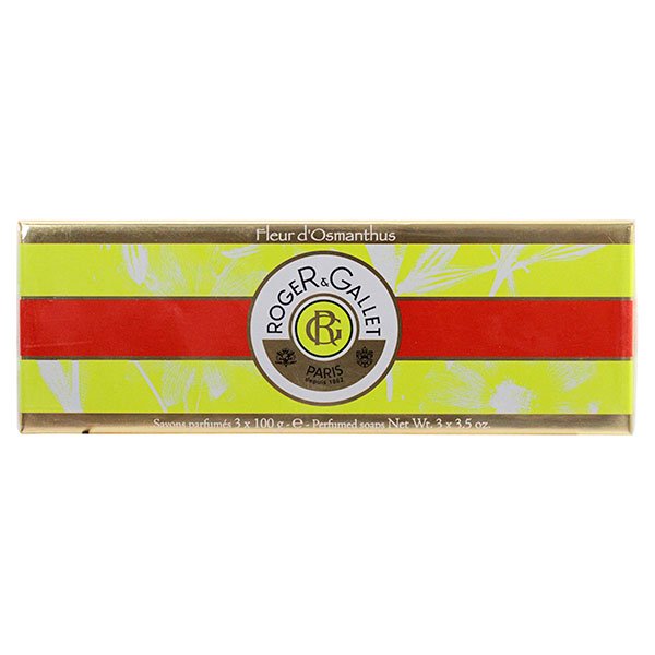 Savon parfumé fleur d'osmanthus 3x100g