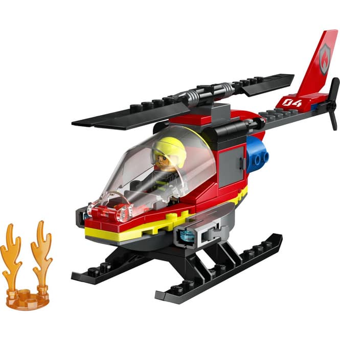 LEGO® City Fire 60411 - Feuerwehrhubschrauber