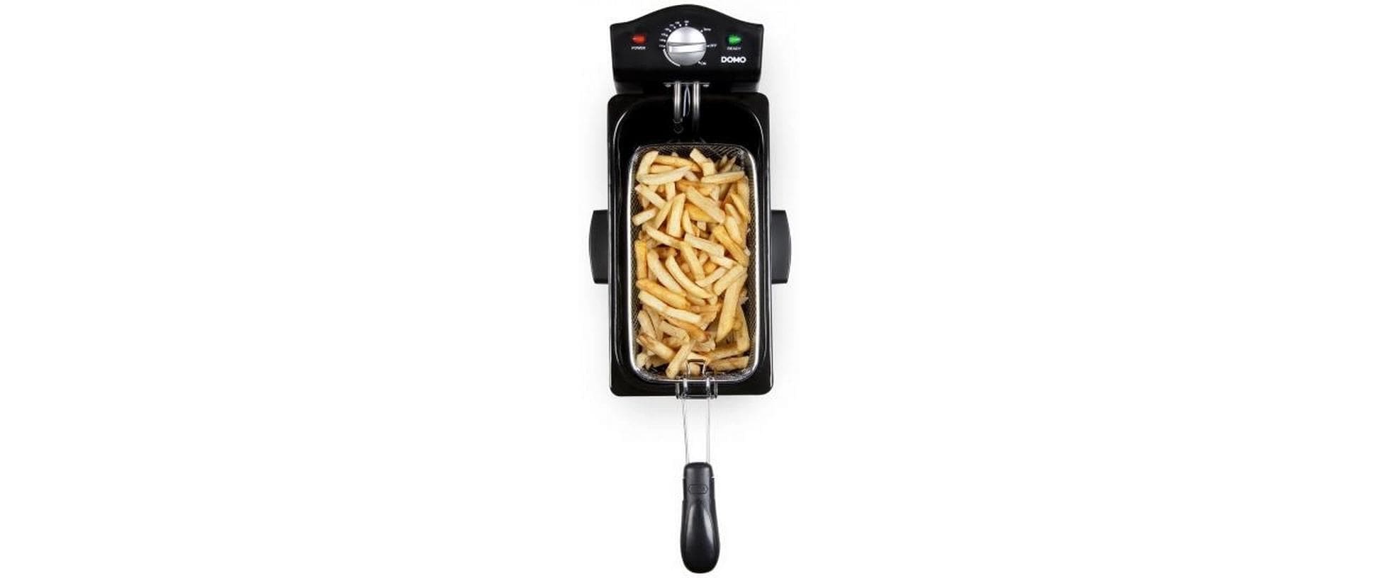 Domo Fritteuse »DO514FR 3 l, Silber« 2000 W Fassungsvermögen 3 l