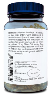 Orthica Co-Enzym Q10-100 Softgels 30SG