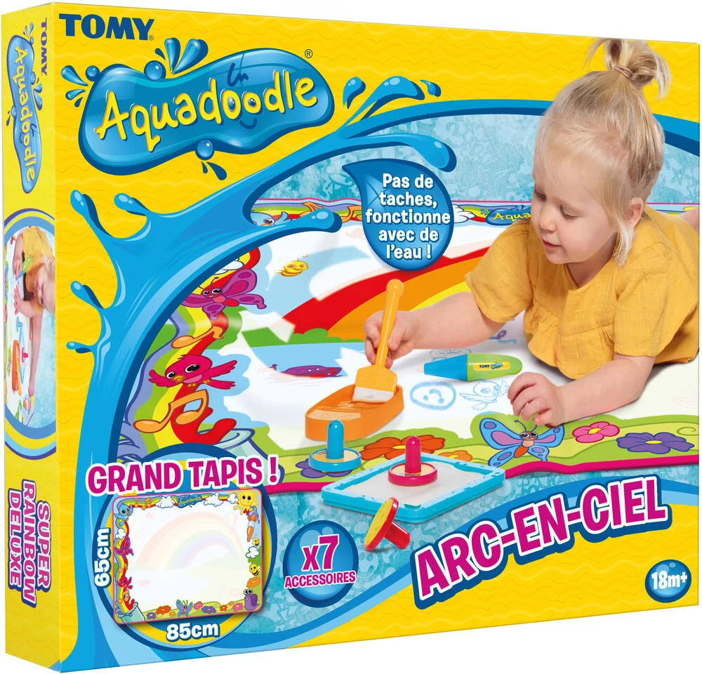 MAXI AQUADOODLE COULEUR - ARC EN CIEL FLUO
