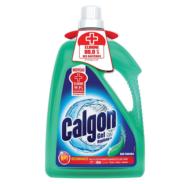 Gel anticalcaire lave-linge Calgon antibactérien 45 lavages