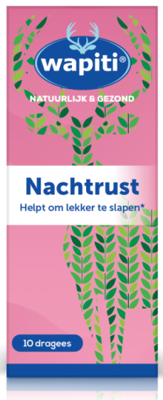 Wapiti Nachtrust Forte 10 dragees