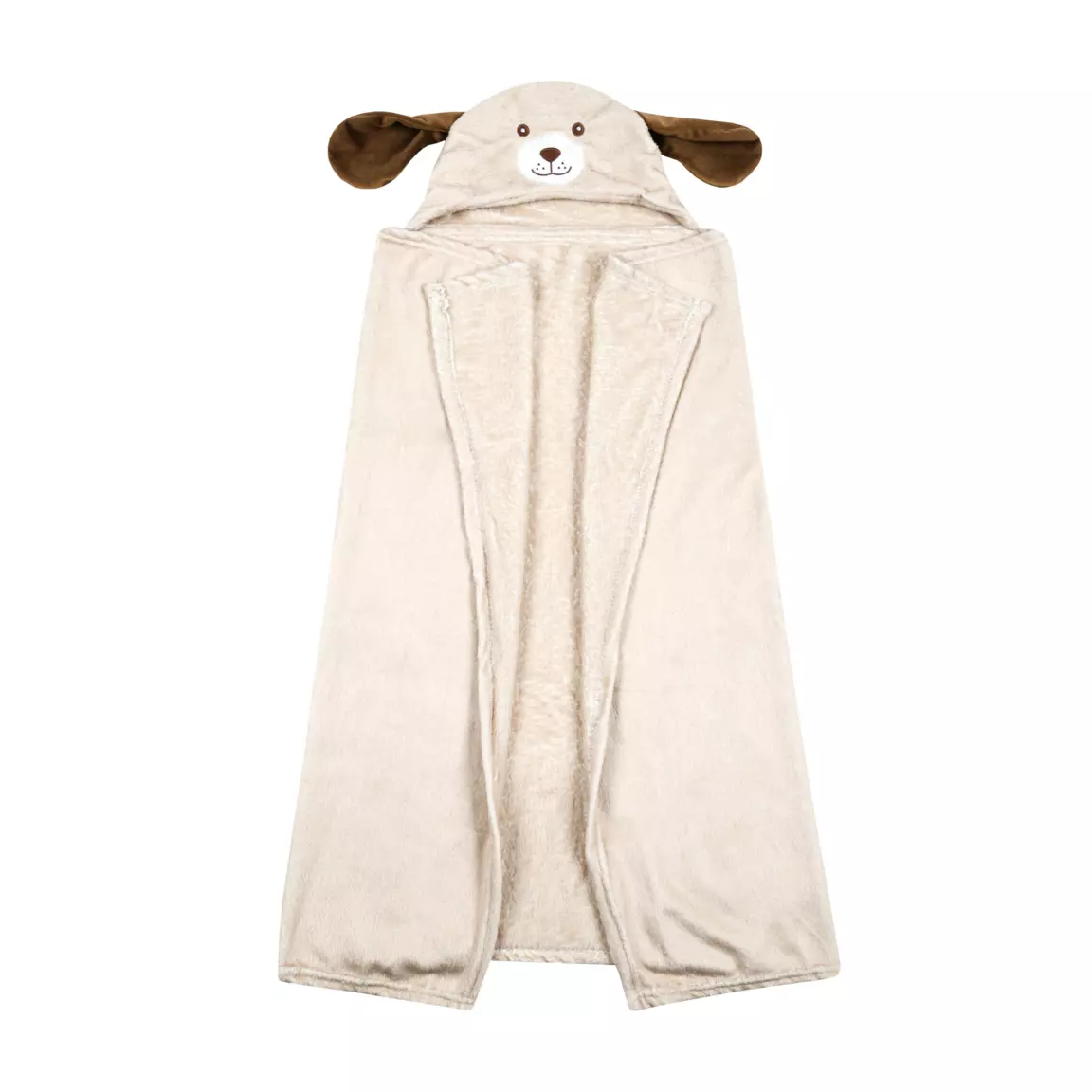 Plaid à capuche enfant (100 x 75 cm) Théo Beige
