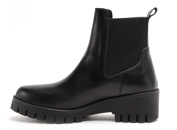 Myma boots bottine plates femme 5832 noir