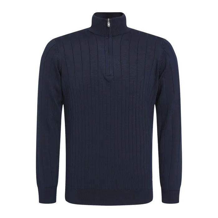 Gabbiano Knitwear Halfzip Sweater Heren