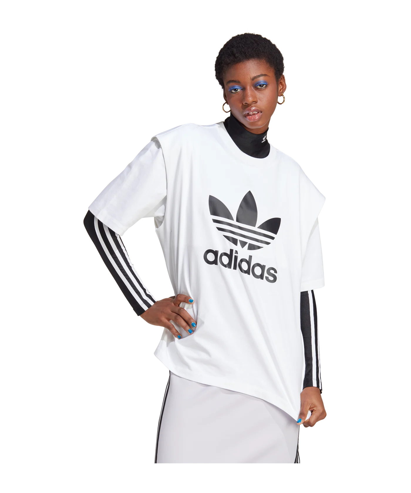 adidas Originals Tee T-Shirt Damen Weiss