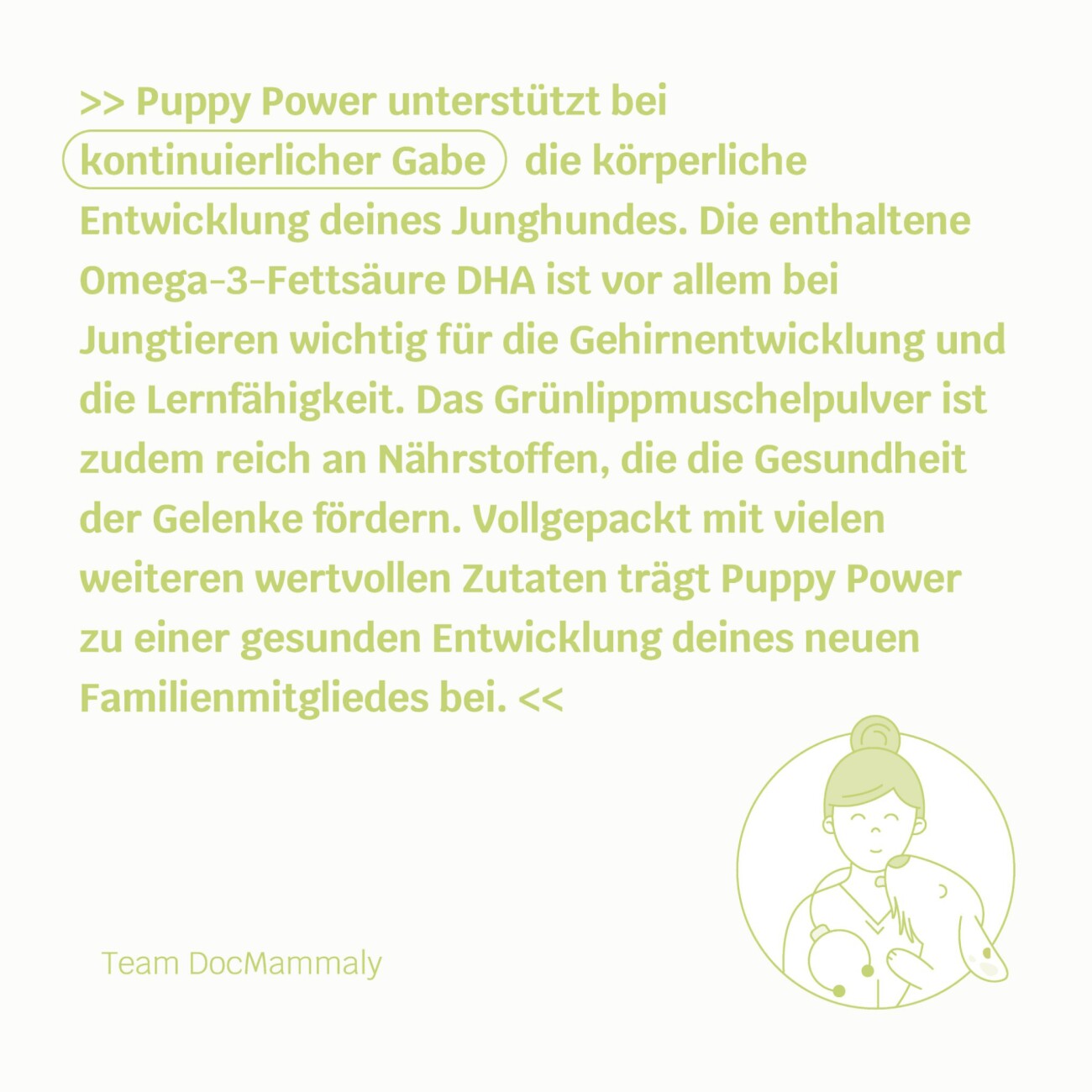 mammaly Puppy Power 110 g
