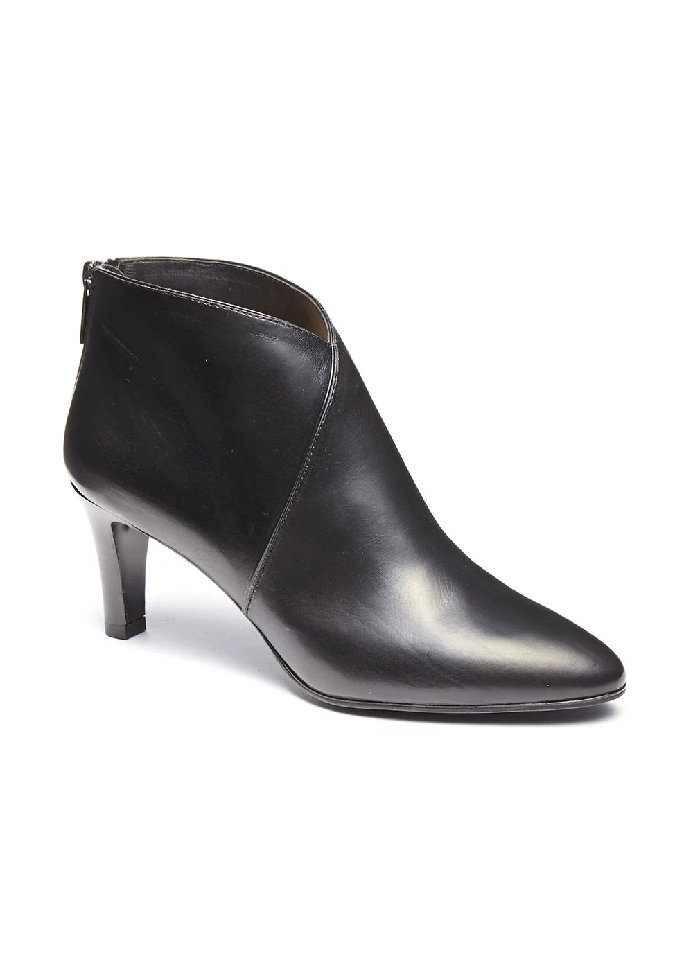 BOOTS BARGUE CUIR NOIR