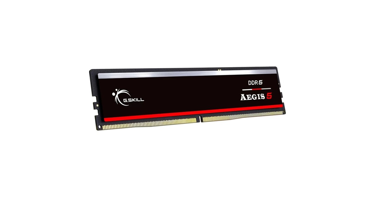 G.Skill32 GB DDR5-5600 werkgeheugen  (Zwart, F5-5600J3636D32GX1-IS, Aegis 5, XMP 3.0, AMD EXPO)