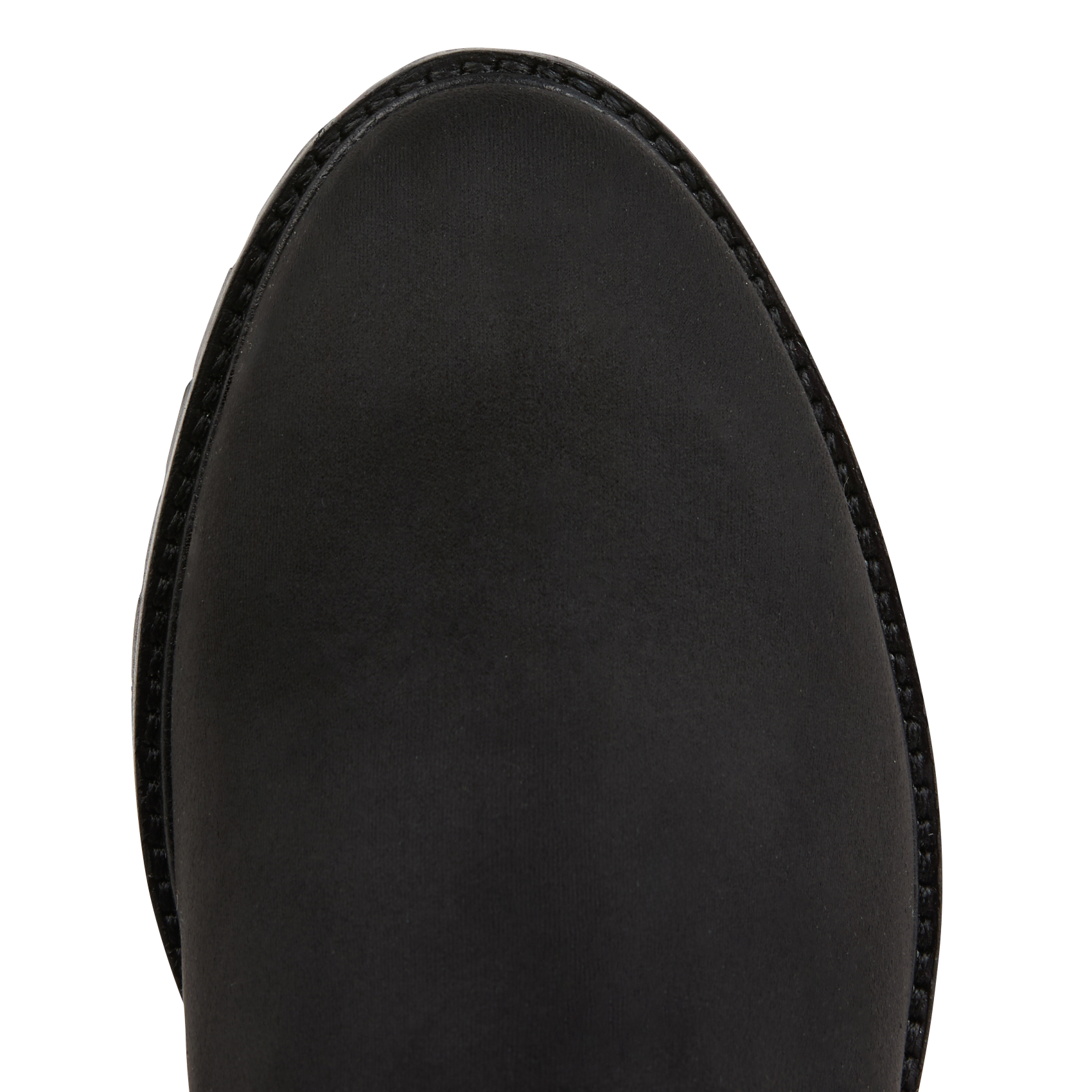 BAMBA - Bottes en cuir velours | Noir