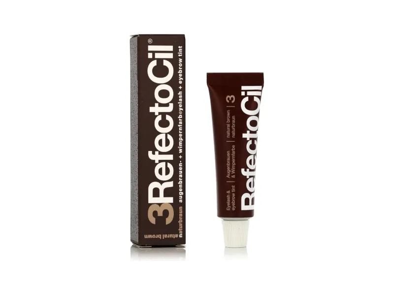 REFECTOCIL_Eyelash And Eyebrow Tint henna for eyebrows and eyelashes 3 Natural Brown 15ml