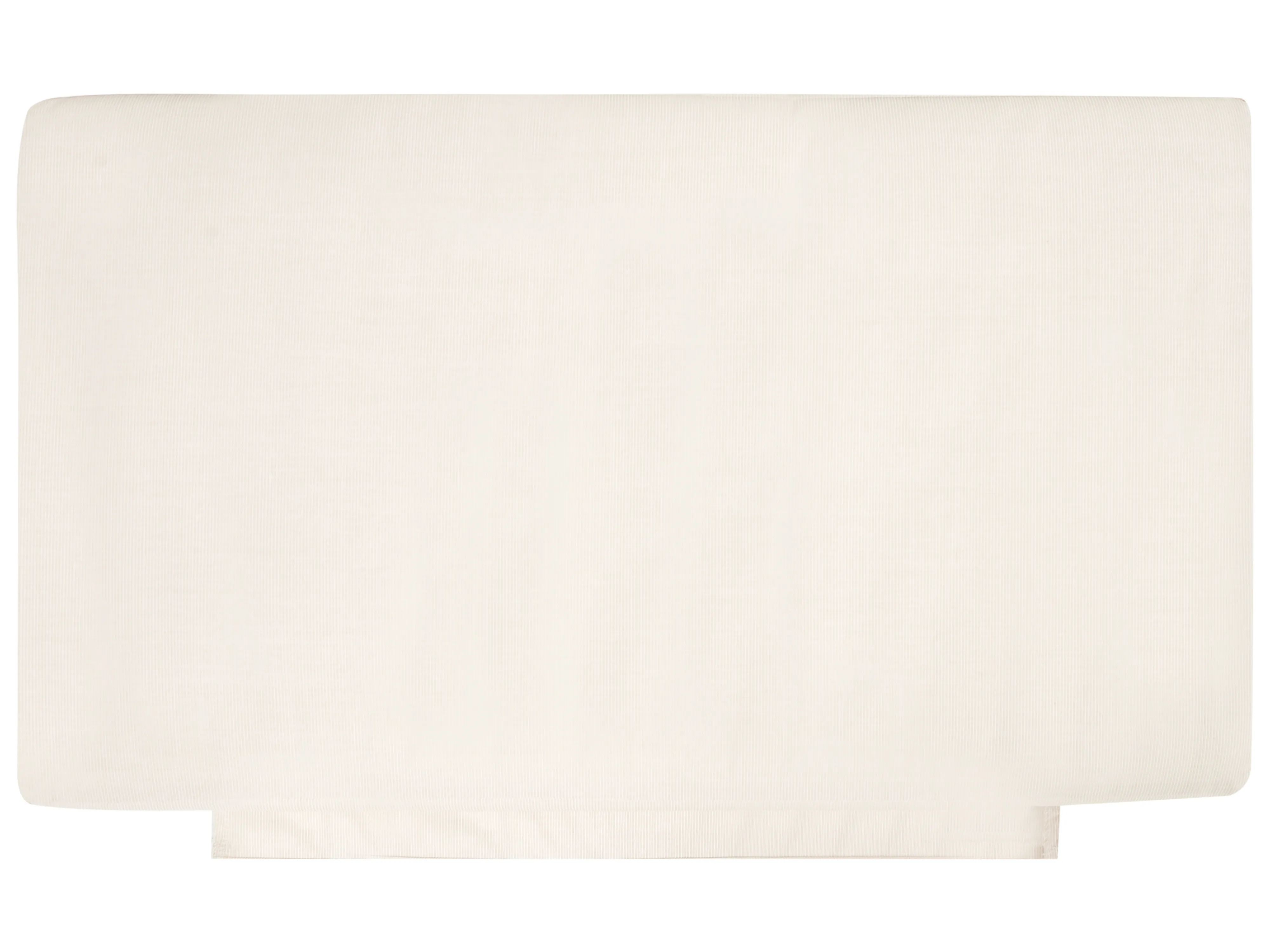 Loungeset met tafel en ottomaan 4-zits BRACCIANO rechtszijdig Gecertificeerd acaciahout Lichtbeige