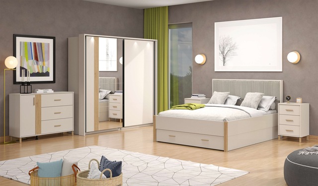 Home affaire Bettschubkasten »Belfort Schublade für Stauraum unter dem Bett« Zubehör für Belfort Betten 160x200cm, auf Rollen, FSC®-zertifiziert
