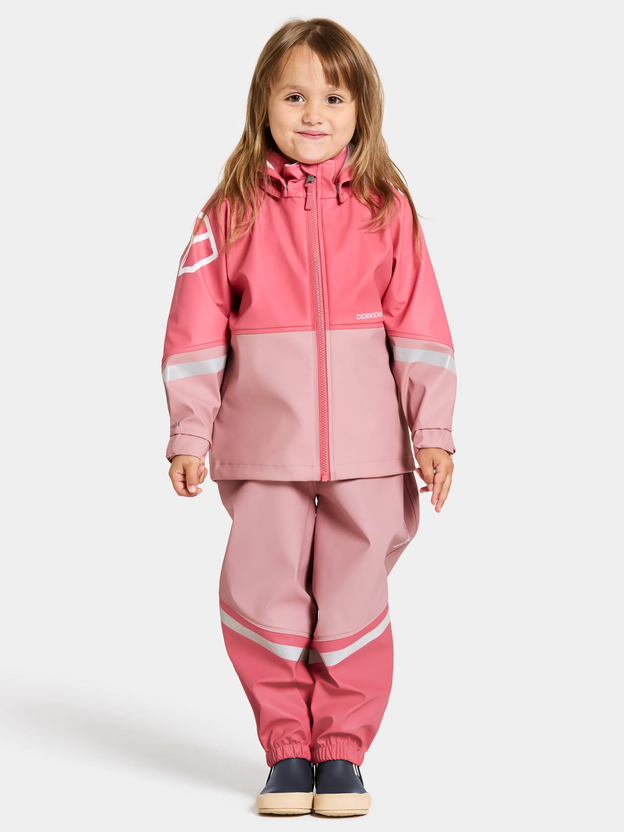 Didriksons Kids' Waterman Set 11 Soft Pink