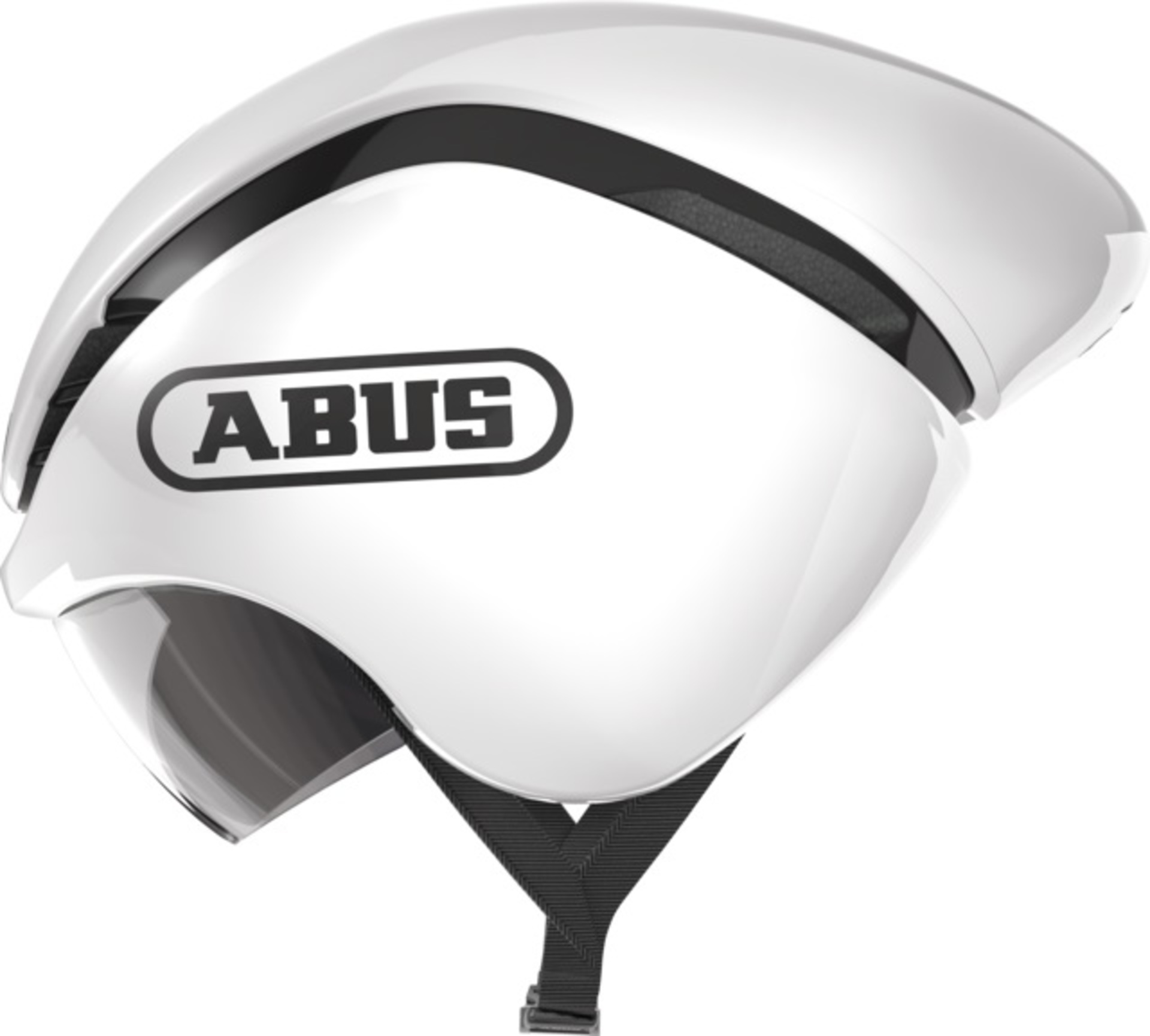 Abus GameChanger TT Aero Fietshelm Shiny Wit