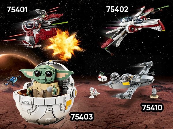 LEGO - Star Wars TM - Grogu™ med svævevogn (75403)