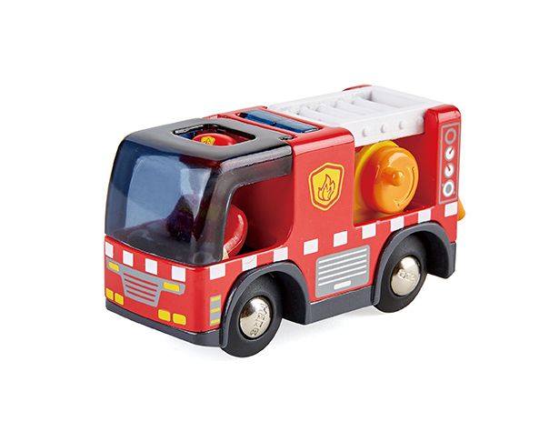 Hape Feuerwehrauto mit Sirene