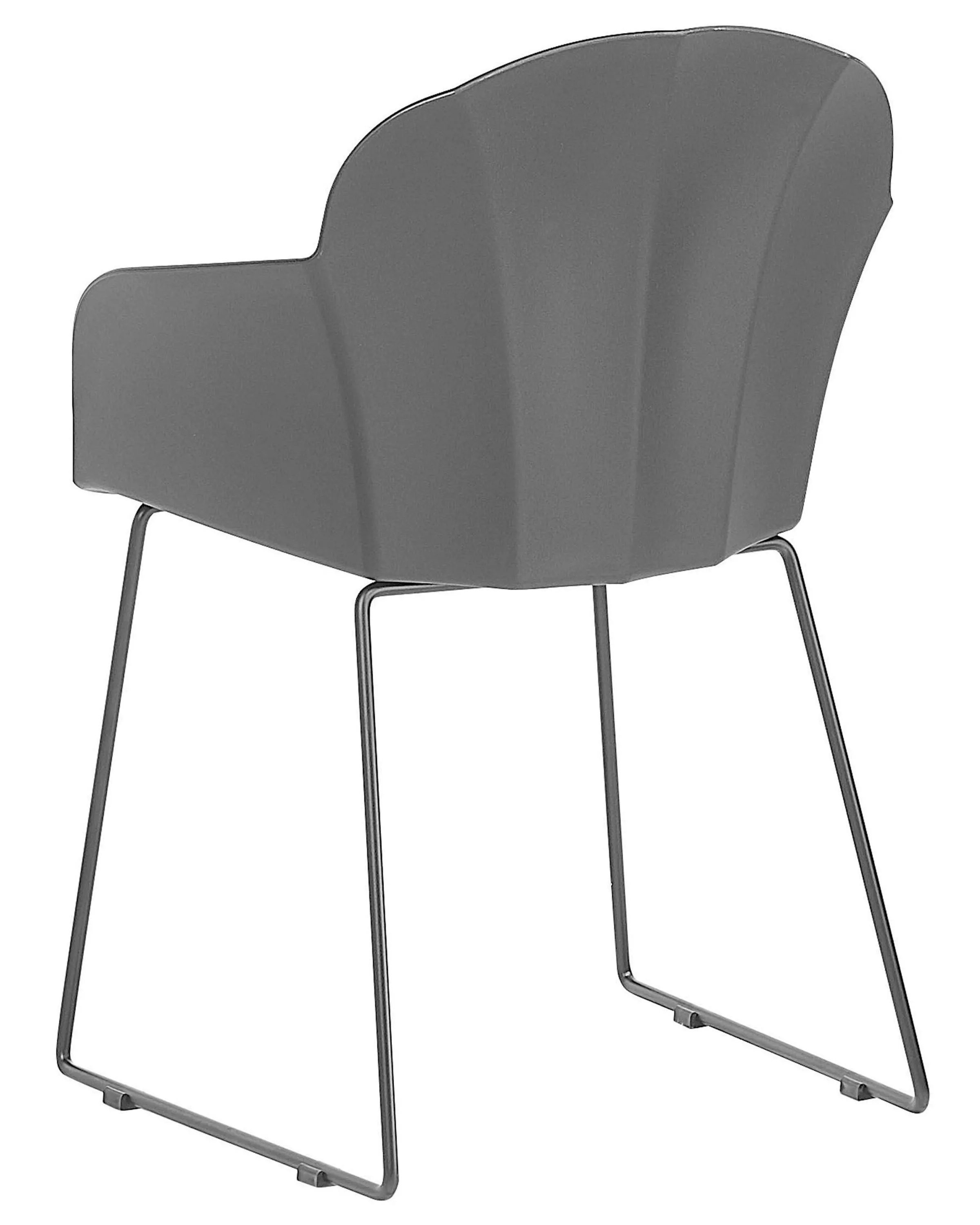 Set van 2 eetkamerstoelen SYLVA Zwart