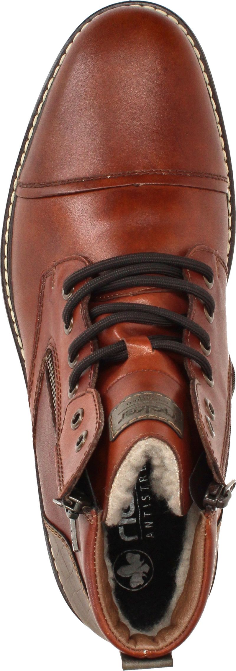 Rieker Veterboots Bruin Heren